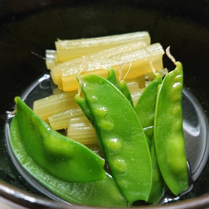 蕗の煮物絹さや入れて レシピ 作り方 By Wataばあば 楽天レシピ 蕗の煮物絹さや入れて レシピ 作り方 By Wataばあば 楽天レシピ